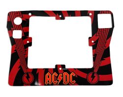 AC/DC Luci Cabinet Decal - Front